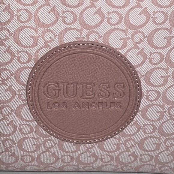 𝅺GUESS blush fulton travel cosmetic pouch - Picture 3 of 11